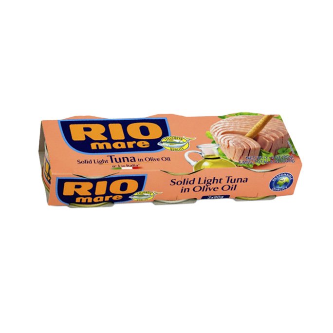تونا مع زيت الزيتون 3 علب